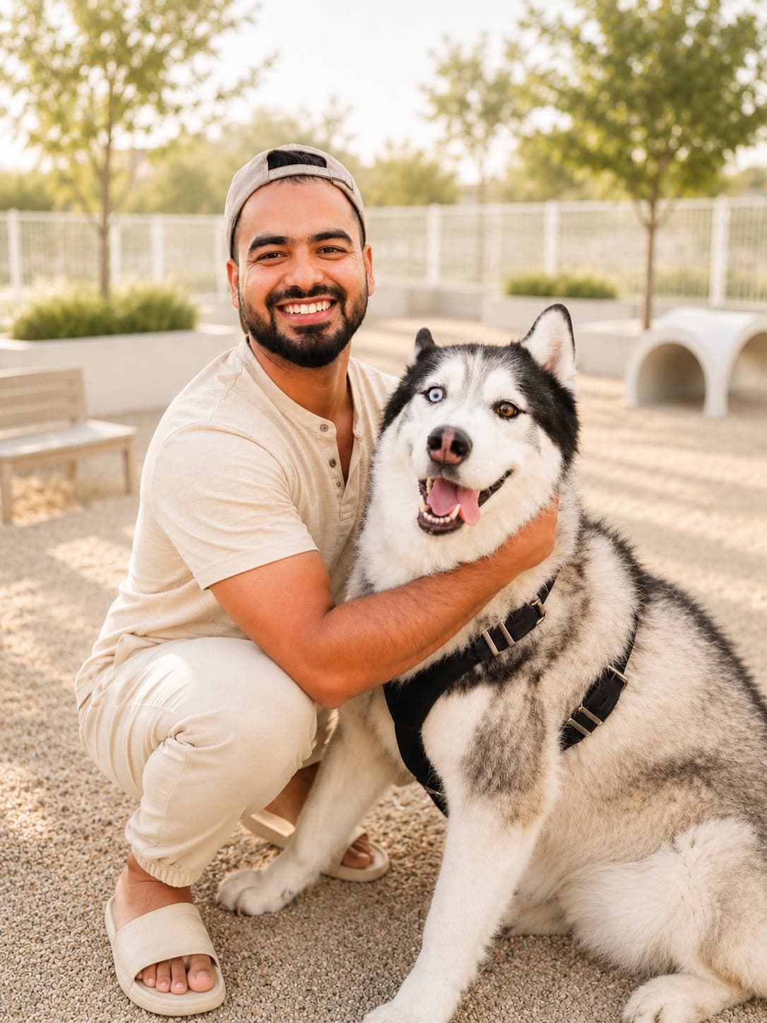 Zohaib, a Pet House Call UAE Pet Sitter
